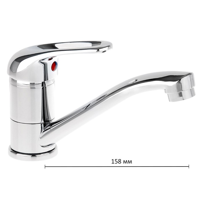 Смеситель для кухни Accoona A5260, однорычажный, хром Смеситель для кухни Accoona A5260, однорычажный, хром