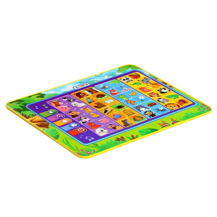 Планшет развивающий &laquo;Соединяй пары&raquo;, звуковые эффекты, работает от батареек