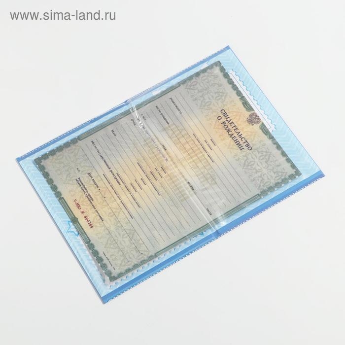 Папка для свидетельства о рождении мальчика «Мои первые документы», А5