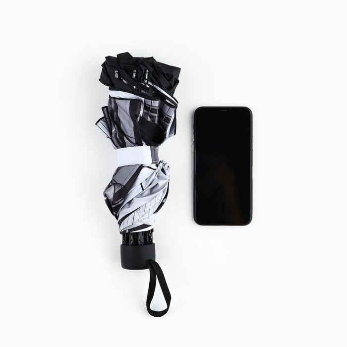 Зонт с внутренним принтом «Большой город», 8 спиц Зонт с внутренним принтом «Большой город», 8 спиц