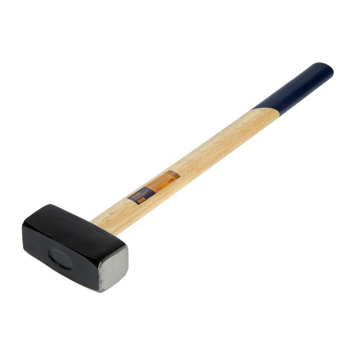 Кувалда кованая ТУНДРА, удлиненная деревянная рукоятка, 4 кг Кувалда кованая ТУНДРА, удлиненная деревянная рукоятка, 4 кг