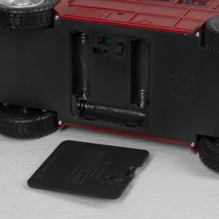 Светодиодная фигура «Автобус» 30 × 19 × 11 см, пластик, батарейки ААх3 (не в комплекте), USB, свечение тёплое белое Светодиодная фигура «Автобус» 30 × 19 × 11 см, пластик, батарейки ААх3 (не в комплекте), USB, свечение тёплое белое