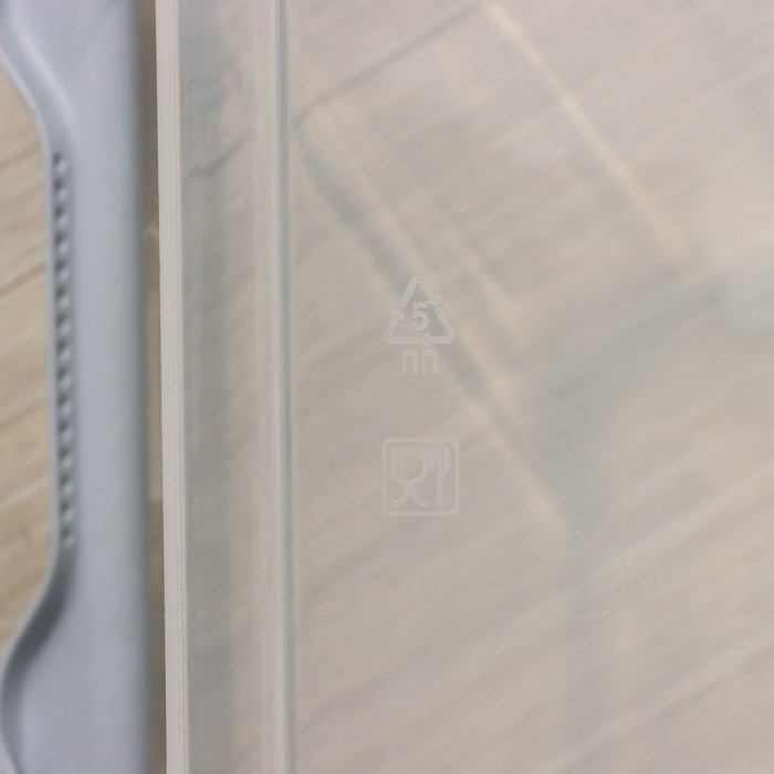 Контейнер для хранения с крышкой, 15 л, 41×29,5×18,3 см, цвет прозрачный Контейнер для хранения с крышкой, 15 л, 41×29,5×18,3 см, цвет прозрачный