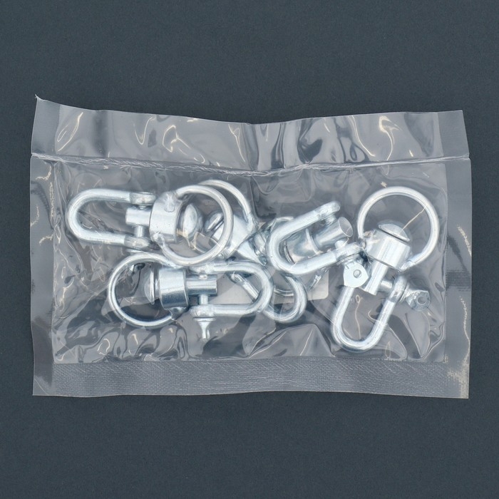 Вертлюг со скобой, малый (длина-6 см, ширина-3 см) Вертлюг со скобой, малый (длина-6 см, ширина-3 см)