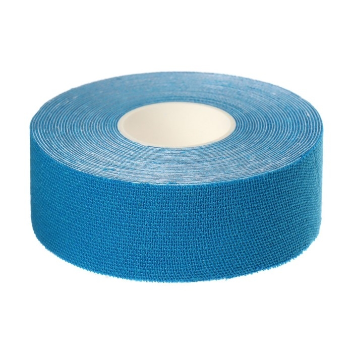 Кинезио-тейп, 2,5 см × 5 м, цвет синий Кинезио-тейп, 2,5 см × 5 м, цвет синий