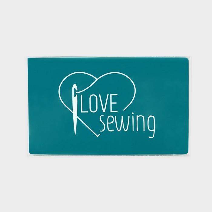 Игольница магнитная, 11 × 6,5 см, цвет тёмно-бирюзовый Игольница магнитная, 11 × 6,5 см, цвет тёмно-бирюзовый