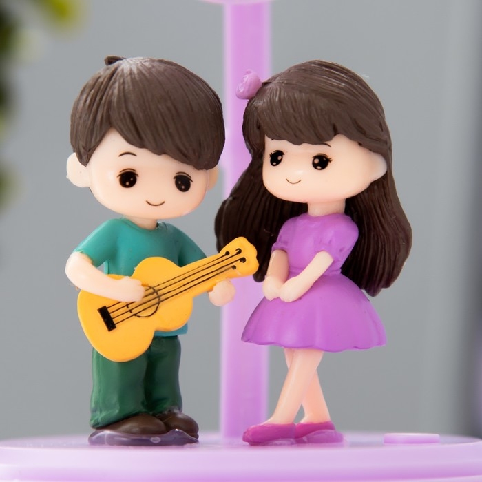 Ночник Ночник "Романтика" LED от батареек 3хААА 7,7х7,5х12,5 см RISALUX