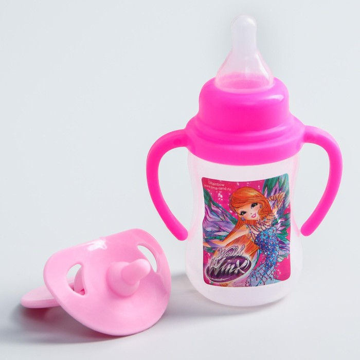 Коляска для куклы прогулочная с аксессуарами, WINX, металл Коляска для куклы прогулочная с аксессуарами, WINX, металл