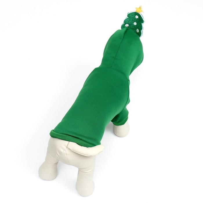 Костюм для животных Костюм для животных "Ёлка", размер XS, зелёный