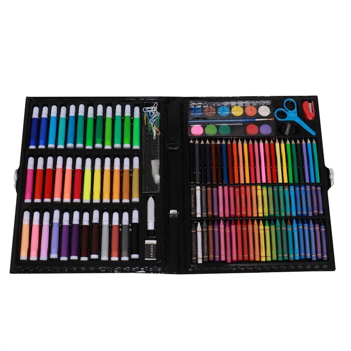 Набор для рисования «Рисуем вместе», 150 предметов Набор для рисования «Рисуем вместе», 150 предметов