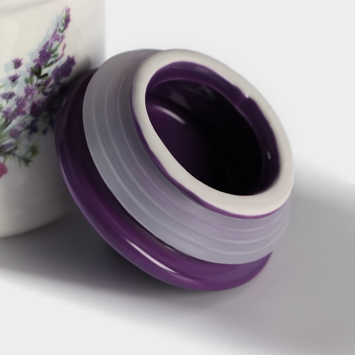 Сахарница Доляна «Лаванда», 150 мл, d=7 см Сахарница Доляна «Лаванда», 150 мл, d=7 см