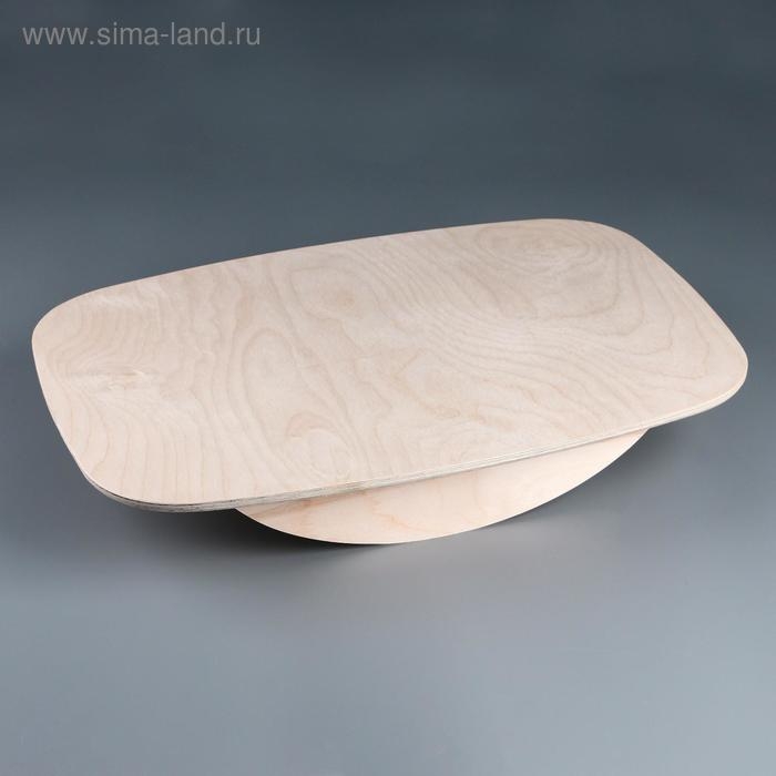 Доска балансировочная балансборд малая, 50×33х0,9 см Доска балансировочная балансборд малая, 50×33х0,9 см