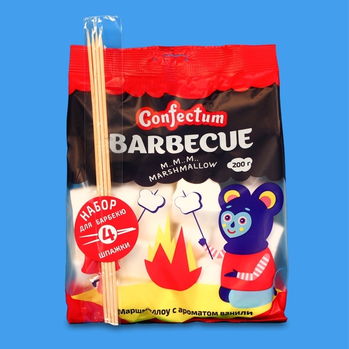 Маршмеллоу Confectum с ароматом ванили, 200 г Маршмеллоу Confectum с ароматом ванили, 200 г