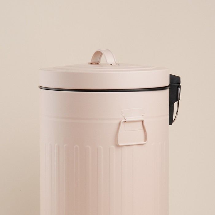 Ведро для мусора SL Home, 12 л, 27×32×43 см, цвет бежевый Ведро для мусора SL Home, 12 л, 27×32×43 см, цвет бежевый