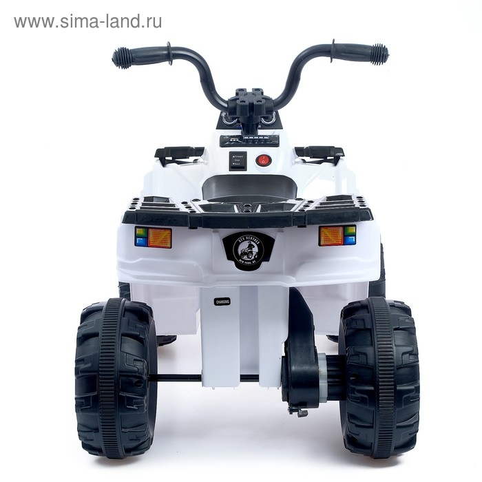 Электромобиль «Квадрик», цвет белый Электромобиль «Квадрик», цвет белый