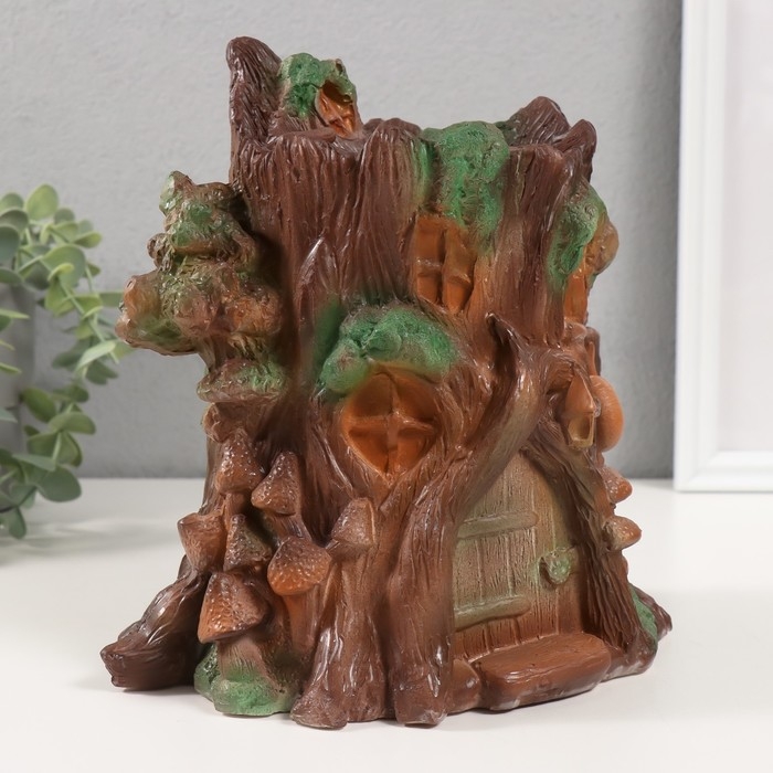 Копилка Копилка "Домик садовых троллей Пеньхаус" 21,5х21х16,5 см