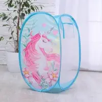 Корзина для хранения игрушек &laquo;Единорог&raquo; 57&times;34&times;34 см