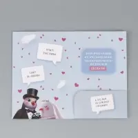 Открытка поздравительная &laquo;Свадьба&raquo;, голуби, 19 х 29 см