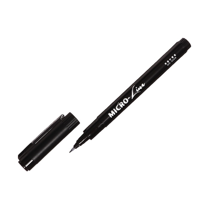 Маркер профессиональный линер черный, тонкая линия, XS Маркер профессиональный линер черный, тонкая линия, XS