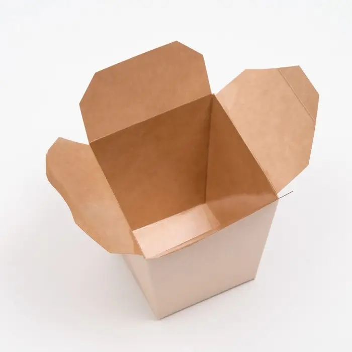 Коробка для лапши &laquo;ВОК&raquo; сборная, крафтовая, 10&times;10&times;10.5 см