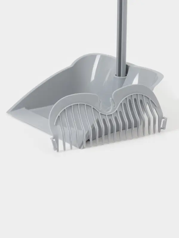 Набор для уборки Альтернатива &laquo;Комфорт&raquo;, 3 предмета: совок, щетка, гребень, пластик, МИКС