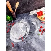 Кастрюля для запекания Доляна &laquo;Фуэго&raquo;, 3 л, 30.8&times;26.7&times;12 см, жаропрочное стекло, прозрачная