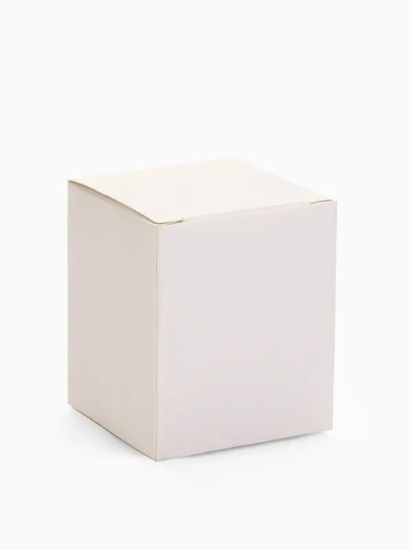 Футляр бархатный под кольцо, серьги &laquo;Подарочек&raquo;, 5&times;5&times;6 см, красный, вставка белая