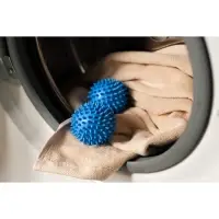 Шарики для стирки белья Доляна, d=6 см, 2 шт., синие