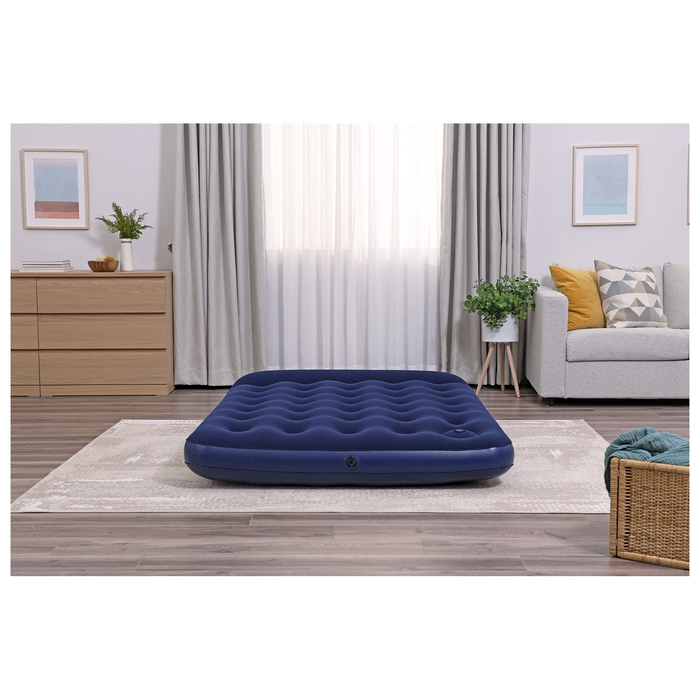 Матрас надувной Bestway Pavillo, 191×137×28 см, с встроенным ножным насосом, 67225 Матрас надувной Bestway Pavillo, 191×137×28 см, с встроенным ножным насосом, 67225