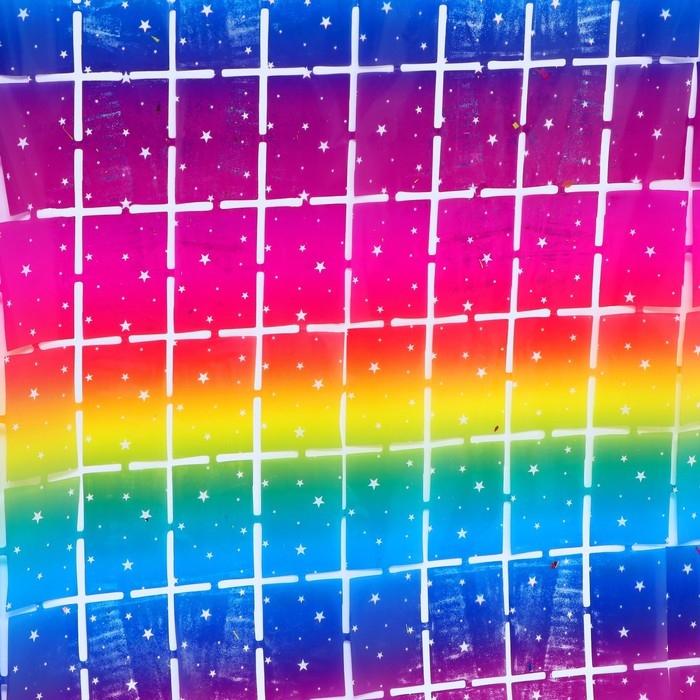 Фотозона дождик &laquo;Звёзды&raquo;, 100&times;200 см