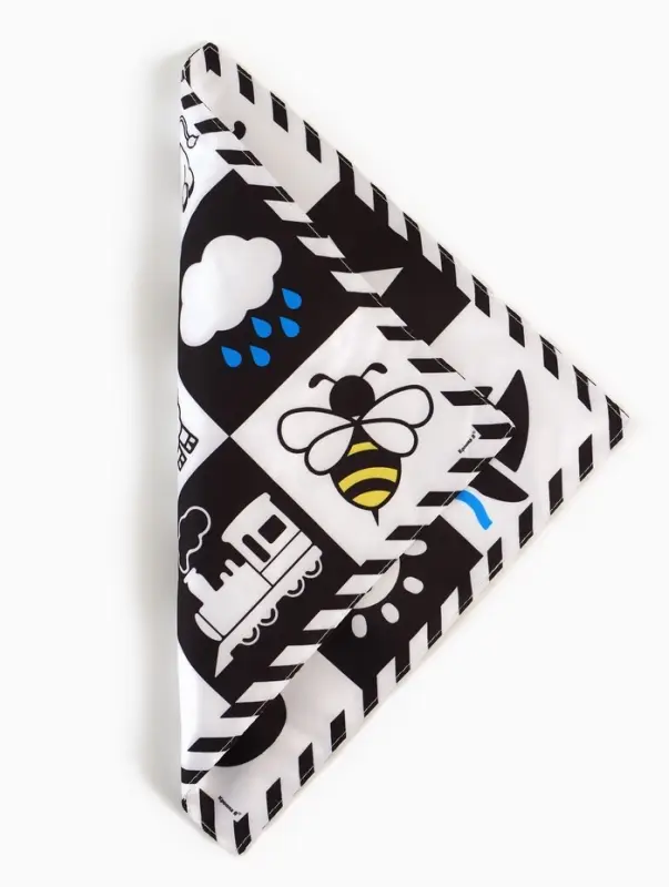 Игрушка платочек шуршалка по методике Г. Домана, 27х27см Крошка Я Игрушка платочек шуршалка по методике Г. Домана, 27х27см Крошка Я