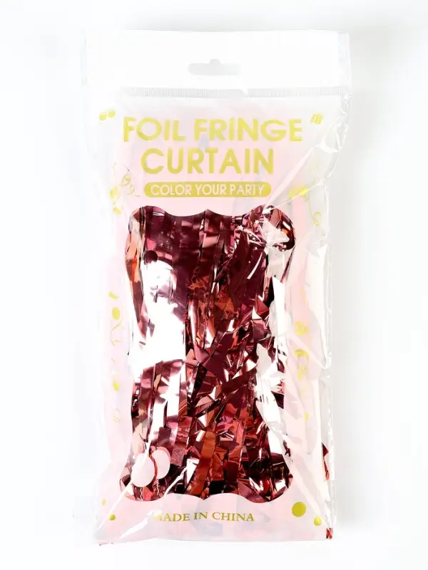 Занавес для фотозоны «Дождик» цвет розовое золото, 1*2 м Занавес для фотозоны «Дождик» цвет розовое золото, 1*2 м