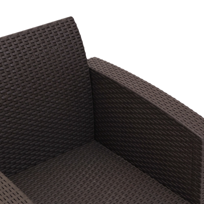 Набор садовой мебели Бора, Дуо, два кресла + стол, венге Набор садовой мебели Бора, Дуо, два кресла + стол, венге