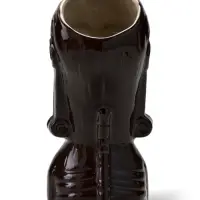 Стакан для коктейлей &laquo;Тики&raquo;, 550 мл, унга джунга, керамика, чёрный