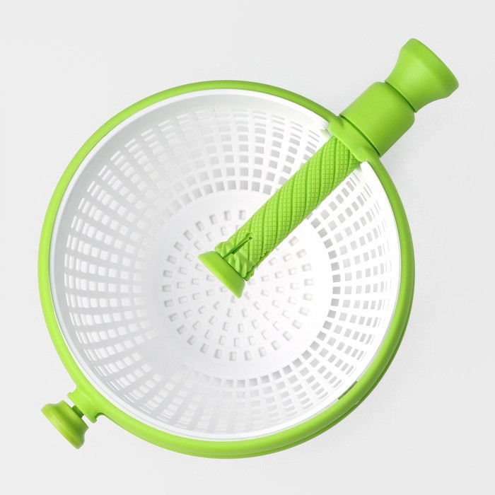 Центрифуга для сушки зелени, цвет зелёный Центрифуга для сушки зелени, цвет зелёный