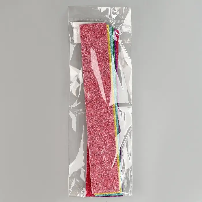 Набор полосок из EVA с блёстками, 30 шт., цвет МИКС