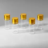 Баночки для хранения бисера, d=2.2&times;5 см, 5 шт.
