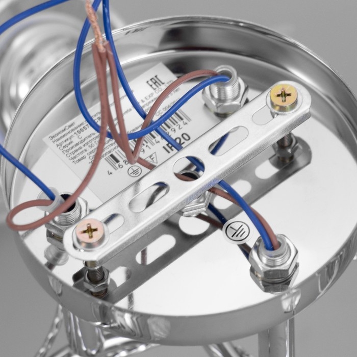 Люстра Люстра "Бетти" 3х40вт Е27 Хром 50х50х24см