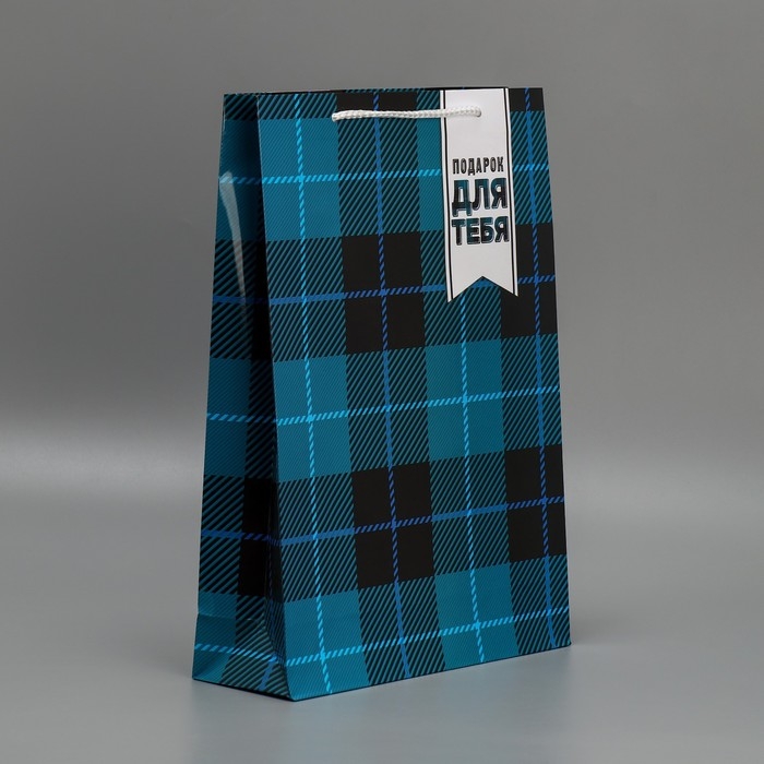 Пакет подарочный ламинированный, упаковка, Real man, L 28 х 38 х 9 см Пакет подарочный ламинированный, упаковка, Real man, L 28 х 38 х 9 см