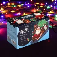 Гирлянда &laquo;Нить&raquo; 20 м, IP20, тёмная нить, 200 LED, свечение мульти, 8 режимов, 220 В