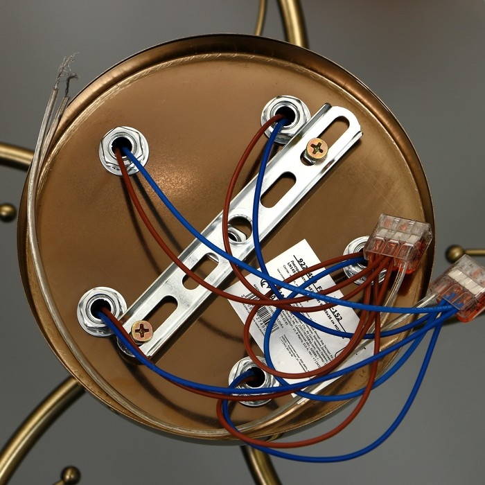 Люстра Люстра "Аста" 5хЕ27 40Вт бронза 65х65х26 см BayerLux