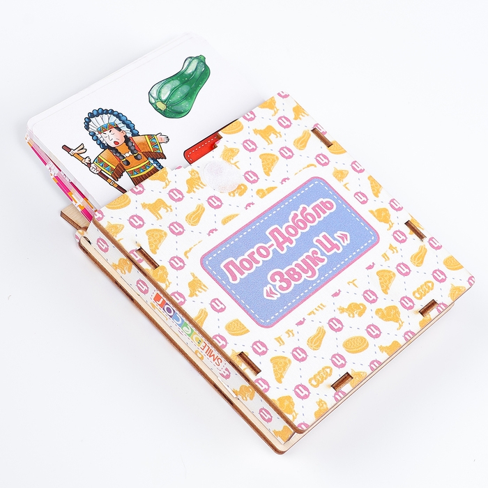 Набор карточек «Лого-доббль. Звук Ц» Набор карточек «Лого-доббль. Звук Ц»