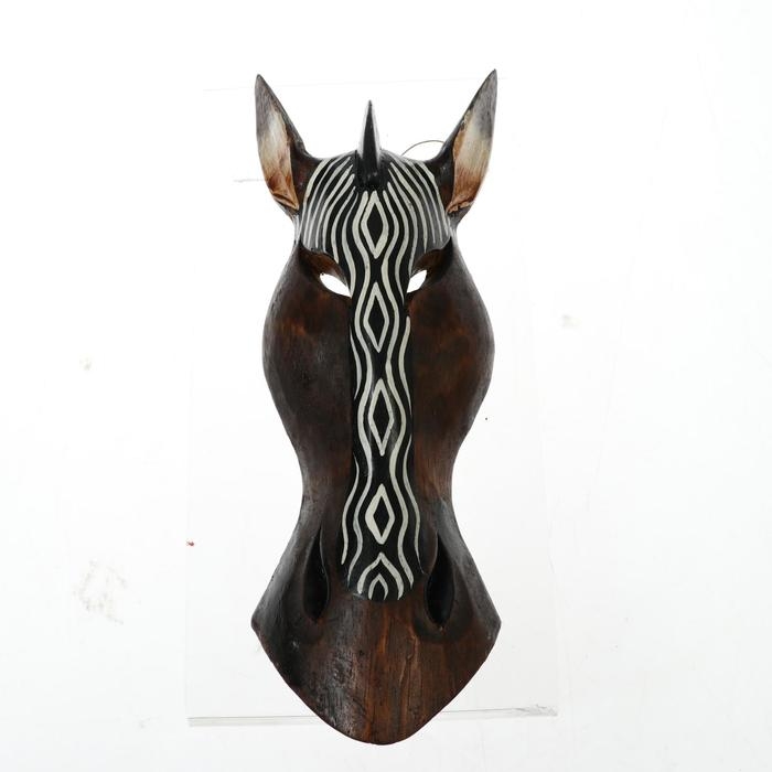 Маска дерево "Зебра" 30х11х4,5 см