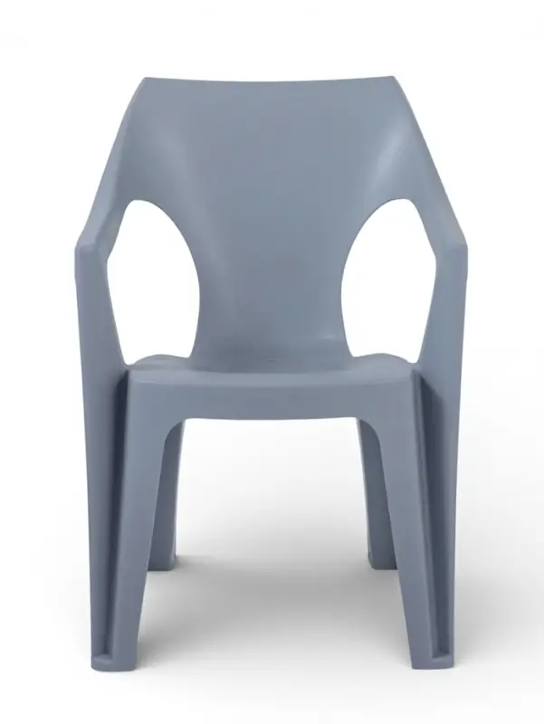 Кресло садовое Decorona DeForma, 55&times;53.5&times;78.5 см, пластиковое, цвет дымчатый кварц