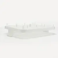 Туалет для кошек &laquo;Мур-мяу&raquo;, 33&times;25&times;7 см с сеткой, пластик, бежевый