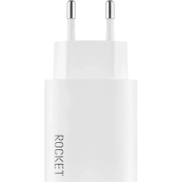 Зарядное устройство сетевое Rocket Space Pro 20W USB-A/C(RWC504WH20SPP-AC)
