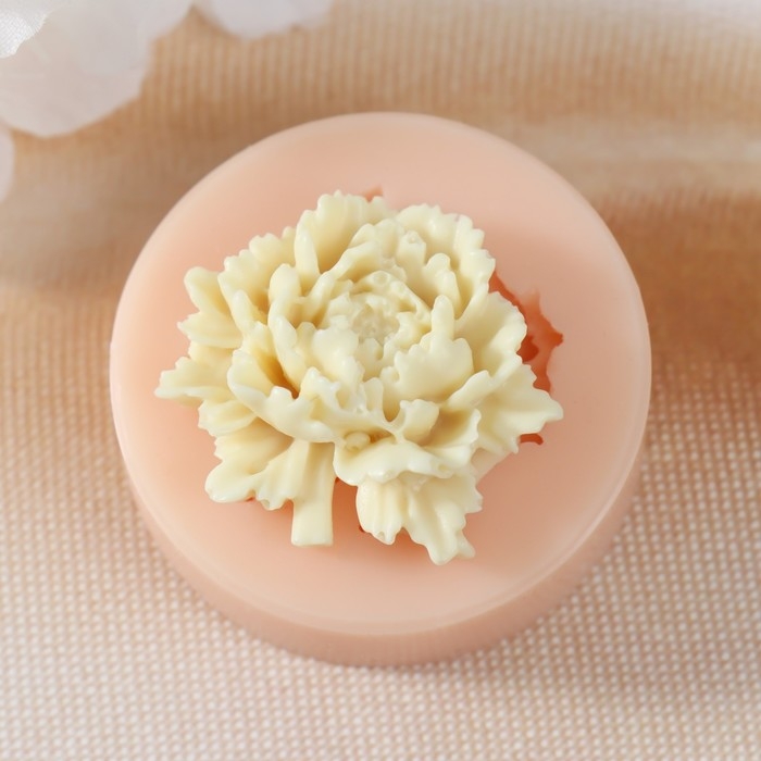 Молд силикон Молд силикон "Пион" 3х3,3х0,8 см