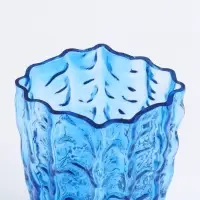 Ваза &laquo;Фонс&raquo;, 24&times;14.5 см, стекло, синяя