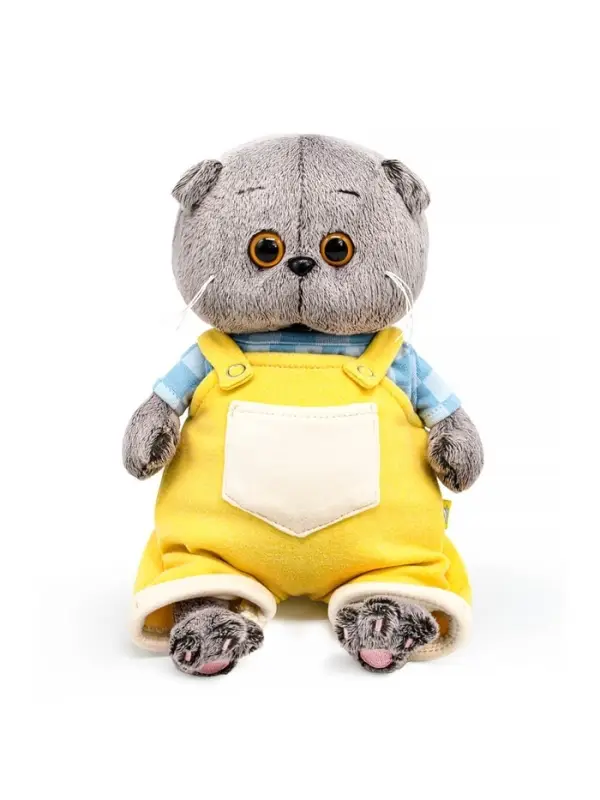 Мягкая игрушка &laquo;Басик BABY в комбинезоне на лямках&raquo;, 20 см