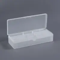 Органайзер для хранения, с вложением, 19&times;7.5 см, прозрачный